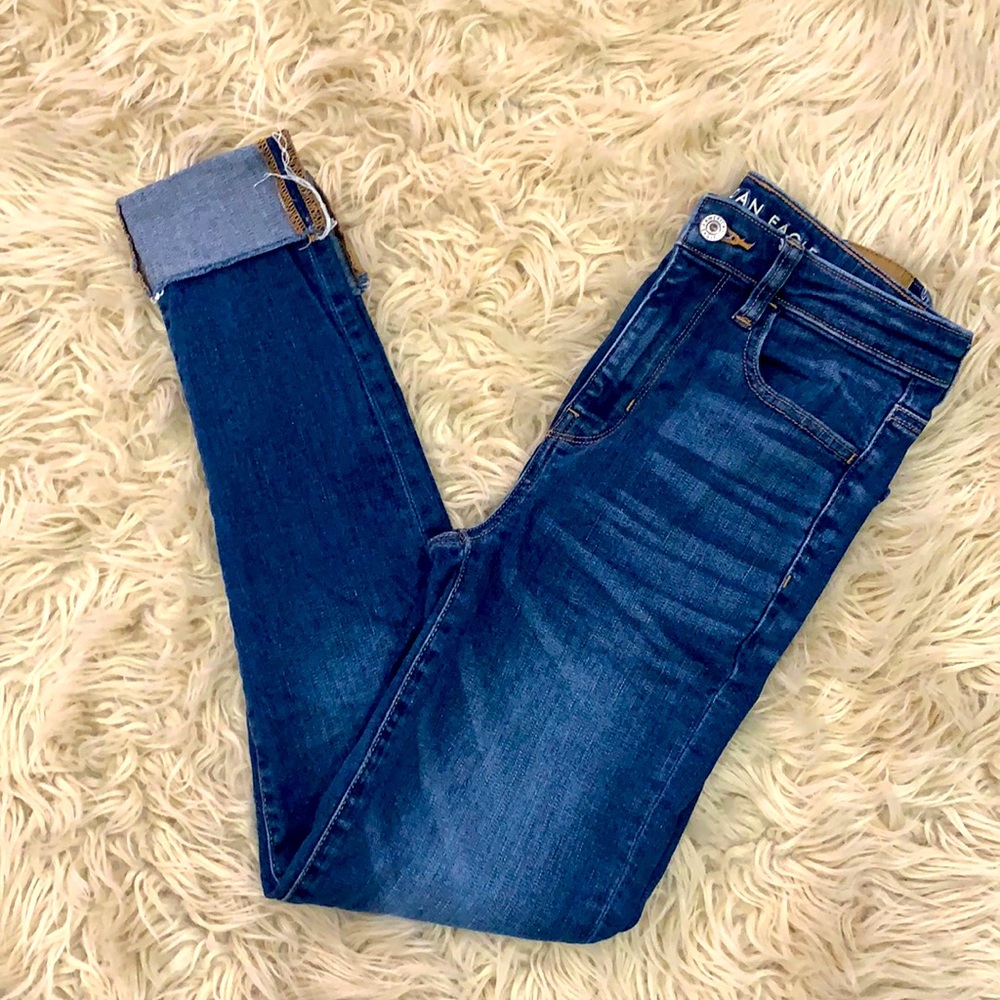American eagle blue jeans